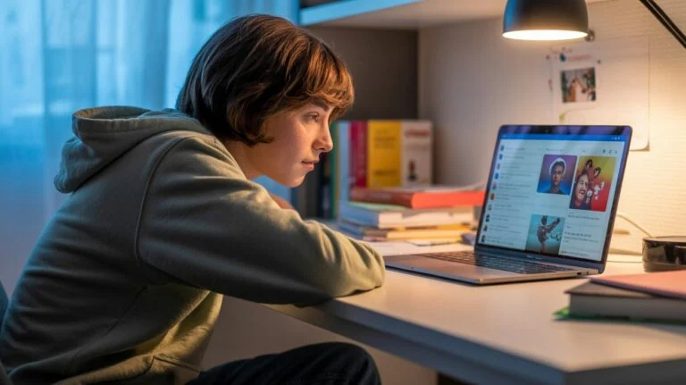 Social media age verification protecting minors from harmful content