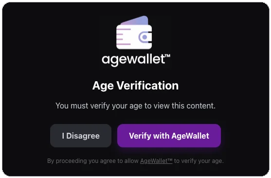 Wordpress Age Verification Preview