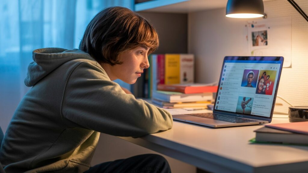 Social media age verification protecting minors from harmful content